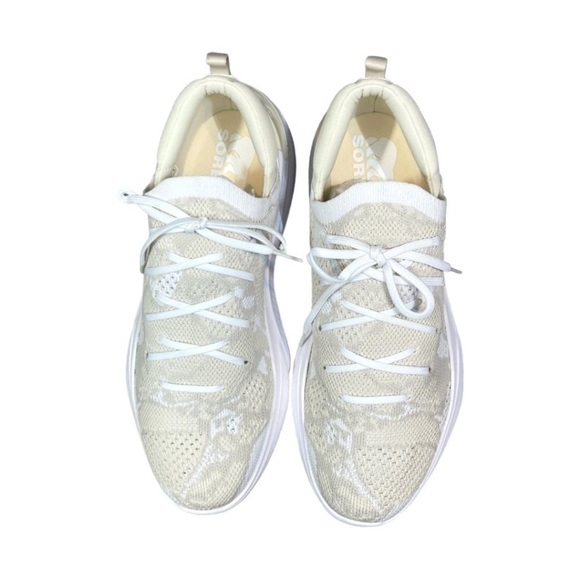 Sorel Explorer Blitz Stride Lace Knit Sneaker 1986331100 White US 7.5 - Picture 3 of 3